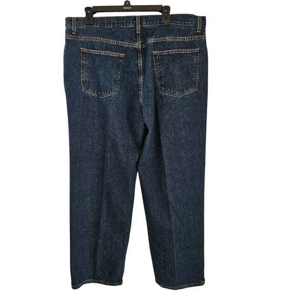 Saddlebred Jeans Mens 40x30 Straight Leg Blue Denim Classic Fit - Picture 5 of 8